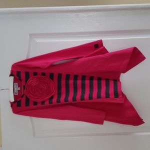 KidCutecouture size 8 hot pink dress with leggings.